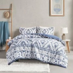 Best reviews of 🤩 Madison Park Rene Cotton Duvet Set Blue ✔️ -Bedding Sets & Collections Sales Shop unnamed file 10006