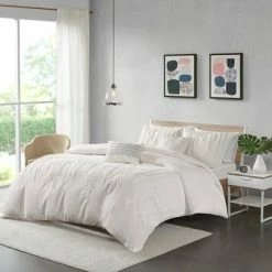 Cheapest 😀 Urban Habitat Makenna Cotton Comforter Set Ivory 🔔