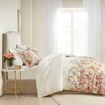 Best reviews of π Madison Park 3pc Julia Cotton Printed Duvet Cover Set π 2 Best reviews of π Madison Park 3pc Julia Cotton Printed Duvet Cover Set π - Image 2