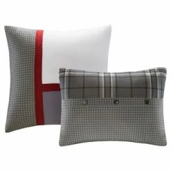 Coupon ✔️ Intelligent Design Gray Chet Plaid Print Button Multiple Piece Duvet Set ✨ -Bedding Sets & Collections Sales Shop unnamed file 10091