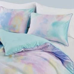 Cheapest 🛒 Intelligent Design Lisa Watercolor Tie Dye Printed Duvet Cover Set Aqua 👍 -Bedding Sets & Collections Sales Shop unnamed file 10121