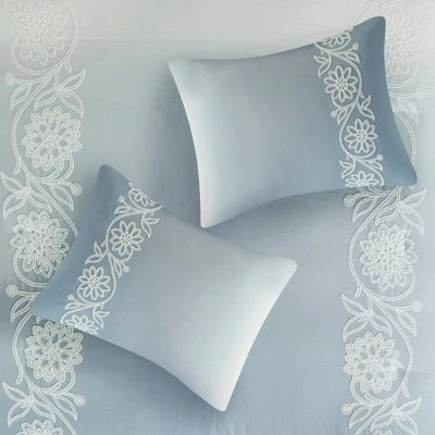 Wholesale π€© Madison Park Ellie Cotton Duvet Cover Set Blue π 6 Wholesale π€© Madison Park Ellie Cotton Duvet Cover Set Blue π - Image 6