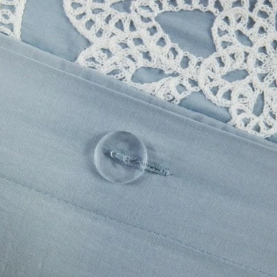 Wholesale π€© Madison Park Ellie Cotton Duvet Cover Set Blue π 9 Wholesale π€© Madison Park Ellie Cotton Duvet Cover Set Blue π - Image 9