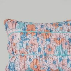 Buy ✨ Intelligent Design Gracie Floral Printed Ruched Duvet Set Pink/blue 😍 -Bedding Sets & Collections Sales Shop unnamed file 10145