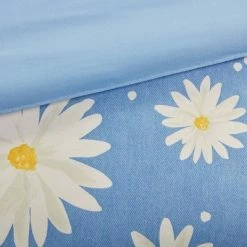 Promo 💯 Intelligent Design Full/Queen Daria Daisy Printed Duvet Cover Set with Tassels - Blue 🧨 -Bedding Sets & Collections Sales Shop unnamed file 10156