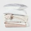 Discount 🔔 Reversible Cotton Stripe Quilt Collection - Threshold™ ⌛