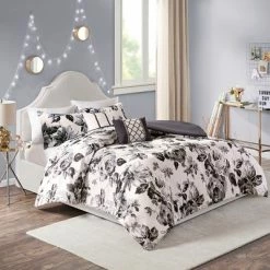 Best Pirce 👍 Intelligent Design Hannah Floral Duvet Cover Set ❤️