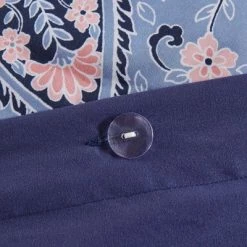 Cheap 🌟 Intelligent Design Willow Twin/Twin Extra Long 4pc Boho Duvet Cover Set Blue ✨ -Bedding Sets & Collections Sales Shop unnamed file 10241