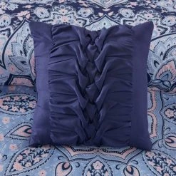 Cheap 🌟 Intelligent Design Willow Twin/Twin Extra Long 4pc Boho Duvet Cover Set Blue ✨ -Bedding Sets & Collections Sales Shop unnamed file 10244