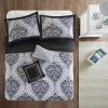 Best reviews of 😀 Intelligent Design Black Chelsea Damask Print Duvet Cover Set King/California King 5pc 🧨