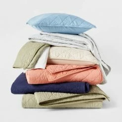 Coupon ⭐ Diamond Stitch Cotton Linen Quilt Collection - Threshold™ 🔔