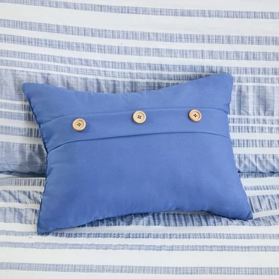 Discount β€οΈ Intelligent Design Cameron Striped Duvet Cover Set Gray π 9 Discount β€οΈ Intelligent Design Cameron Striped Duvet Cover Set Gray π - Image 9