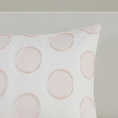 Discount π Intelligent Design Twin/Twin XL Kiara Clipped Jacquard Duvet Cover Set Blush π 4 Discount π Intelligent Design Twin/Twin XL Kiara Clipped Jacquard Duvet Cover Set Blush π - Image 4