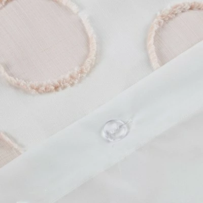 Discount π Intelligent Design Twin/Twin XL Kiara Clipped Jacquard Duvet Cover Set Blush π 7 Discount π Intelligent Design Twin/Twin XL Kiara Clipped Jacquard Duvet Cover Set Blush π - Image 7