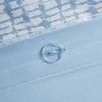 Cheapest π Madison Park Julio Cotton Duvet Cover Set Blue π 8 Cheapest π Madison Park Julio Cotton Duvet Cover Set Blue π - Image 8