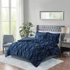 Wholesale 🛒 Madison Park King/California King Morgan Velvet Duvet Set Navy 🎁