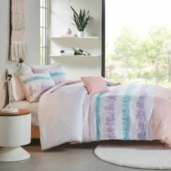 Best reviews of 🛒 Intelligent Design Naomi Tie Dye Seersucker Duvet Cover & Sham Set Pink/Purple 👍 -Bedding Sets & Collections Sales Shop unnamed file 10469
