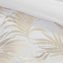 Flash Sale 🛒 Intelligent Design Liliana Tropical Metallic Printed Duvet Set Gold 🤩 -Bedding Sets & Collections Sales Shop unnamed file 10485