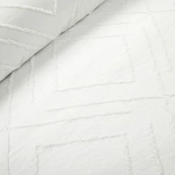 Coupon ❤️ Lush Decor 3pc Diamond Clip Jacquard Duvet Cover Set White - Lush Décor 🎁 -Bedding Sets & Collections Sales Shop unnamed file 10491