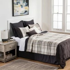Cheapest 🌟 8pc Conway Comforter Set - Threshold™ Gray/taupe ❤️
