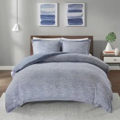 Hot Sale 😍 Urban Habitat Spacedye Cotton Jersey Duvet Cover Set Gray 🤩 -Bedding Sets & Collections Sales Shop unnamed file 10580