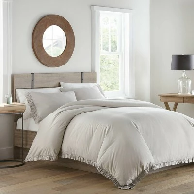 New π Asher Duvet Cover & Sham Set Gray - Stone Cottage π 5 New π Asher Duvet Cover & Sham Set Gray - Stone Cottage π - Image 5