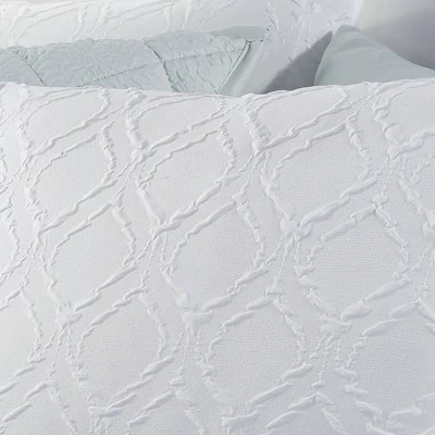 Coupon ✨ Ogee Solid Duvet Set White - Microsculpt ✔️ 3 Coupon ✨ Ogee Solid Duvet Set White - Microsculpt ✔️ - Image 3
