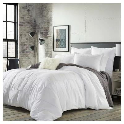 Deals π White Courtney Duvet Cover Set - City Scene® β 8 Deals π White Courtney Duvet Cover Set - City Scene® β - Image 8