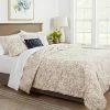 Top 10 🎁 Reversible Neutral Botanical Family-Friendly Comforter & Sham Set - Threshold™ Neutral Floral ❤️