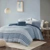 Wholesale 🎉 Urban Habitat Corey Cotton Duvet Cover Set Navy 🛒