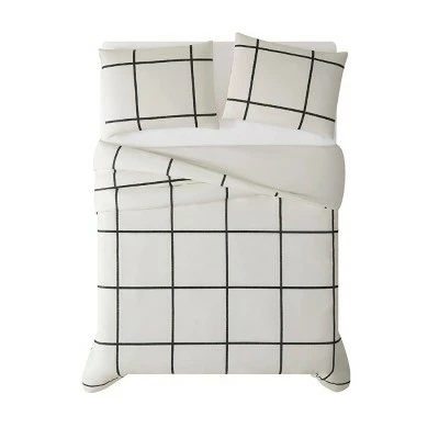 Top 10 β€οΈ Truly Soft Everyday Kurt Windowpane Duvet Cover Set π 2 Top 10 β€οΈ Truly Soft Everyday Kurt Windowpane Duvet Cover Set π - Image 2