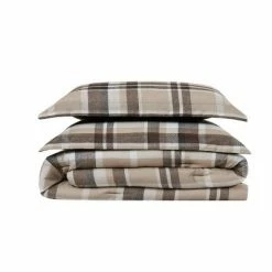 Flash Sale 🎉 Paulette Plaid Duvet Cover Set Taupe - Truly Soft 🎉 -Bedding Sets & Collections Sales Shop unnamed file 10781