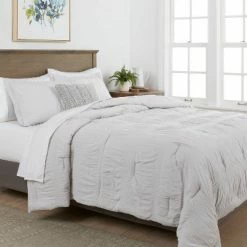 Best deal 🛒 Seersucker Comforter & Sham Set - Threshold™ White 🎁