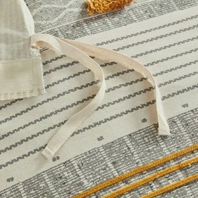 New π Ink+Ivy 3pc Cody Cotton Duvet Cover Set Yellow/gray β 8 New π Ink+Ivy 3pc Cody Cotton Duvet Cover Set Yellow/gray β - Image 8