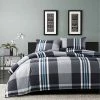 Outlet ✔️ Ink+Ivy Nathan Duvet Cover Mini Set Gray ❤️