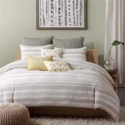 Outlet 🔥 Ink+Ivy 3pc Lakeside Duvet Cover Mini Set Gray 🎁 -Bedding Sets & Collections Sales Shop unnamed file 10872