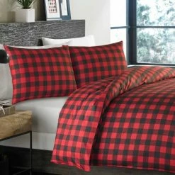 Outlet 🛒 Mountain Plaid Duvet Cover And Sham Set Red - Eddie Bauer® 👍 -Bedding Sets & Collections Sales Shop unnamed file 10884