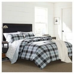 Brand new ✨ Atlantic Blue Lewis Plaid Duvet Cover Set - Eddie Bauer® 💯 -Bedding Sets & Collections Sales Shop unnamed file 10924