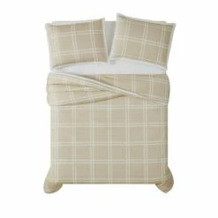 Best reviews of 🔔 Truly Soft Everyday Leon Plaid Duvet Cover Set Khaki ✨ -Bedding Sets & Collections Sales Shop unnamed file 10930