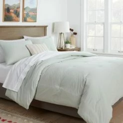 Best reviews of ❤️ Washed Cotton Sateen Comforter & Sham Set - Threshold™ White 👍