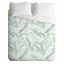 Promo 👏 Holli Zollinger Banana Leaves Duvet Set - Deny Designs ⌛ -Bedding Sets & Collections Sales Shop unnamed file 10976