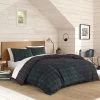 Best deal ✔️ Woodland Tartan Reversible Duvet Cover Set - Eddie Bauer 🔔