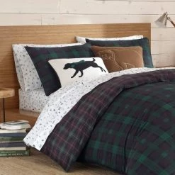 Best deal ✔️ Woodland Tartan Reversible Duvet Cover Set - Eddie Bauer 🔔 -Bedding Sets & Collections Sales Shop unnamed file 10980