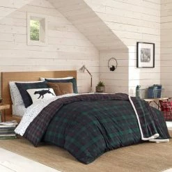 Best deal ✔️ Woodland Tartan Reversible Duvet Cover Set - Eddie Bauer 🔔 -Bedding Sets & Collections Sales Shop unnamed file 10983