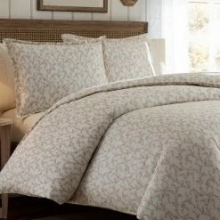 Hot Sale ⭐ Victoria Duvet Cover Set Taupe - Laura Ashley 👍 -Bedding Sets & Collections Sales Shop unnamed file 10991