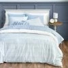 Hot Sale 🛒 Martha Stewart Homestead Stripe Duvet Set Gray 👏