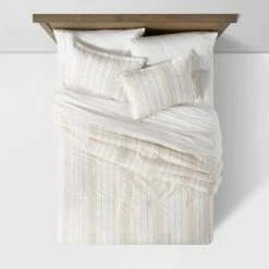 Buy 💯 Warm Stripe Reversible Family-Friendly Comforter & Sham Set - Threshold™ 🎁 6 Buy 💯 Warm Stripe Reversible Family-Friendly Comforter & Sham Set - Threshold™ 🎁 -Bedding Sets & Collections Sales Shop unnamed file 1101