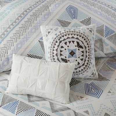 Coupon π Urban Habitat Blue Sydney Cotton Reversible Duvet Cover Set 7pc β 7 Coupon π Urban Habitat Blue Sydney Cotton Reversible Duvet Cover Set 7pc β - Image 7