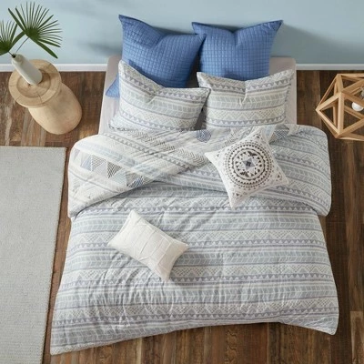 Coupon π Urban Habitat Blue Sydney Cotton Reversible Duvet Cover Set 7pc β 10 Coupon π Urban Habitat Blue Sydney Cotton Reversible Duvet Cover Set 7pc β - Image 10