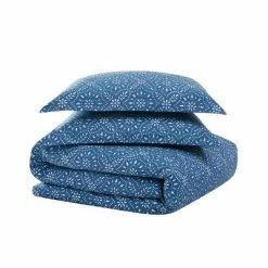 Best Pirce 🎉 Brooklyn Loom Katrine Comforter Set Blue 🧨